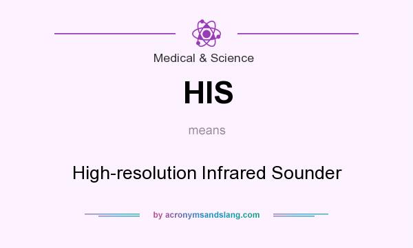 What does HIS mean? It stands for High-resolution Infrared Sounder