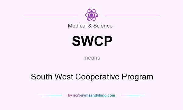 What does SWCP mean? It stands for South West Cooperative Program
