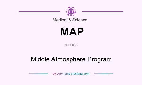 What does MAP mean? It stands for Middle Atmosphere Program