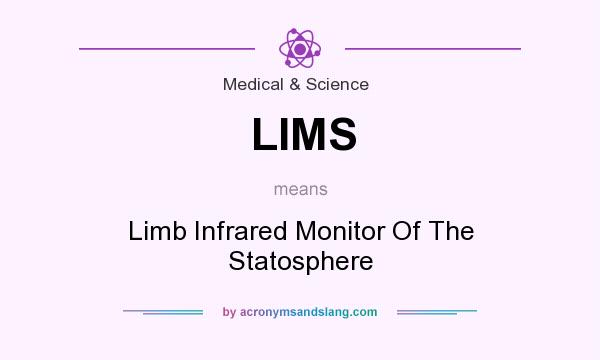 What does LIMS mean? It stands for Limb Infrared Monitor Of The Statosphere