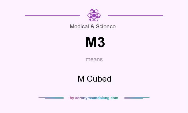 What does M3 mean? It stands for M Cubed