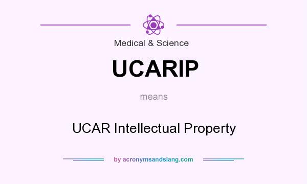 What does UCARIP mean? It stands for UCAR Intellectual Property