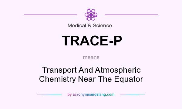 What does TRACE-P mean? It stands for Transport And Atmospheric Chemistry Near The Equator