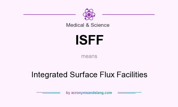 What does ISFF mean? It stands for Integrated Surface Flux Facilities