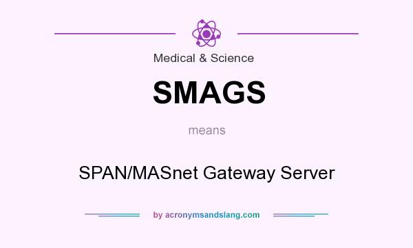 What does SMAGS mean? It stands for SPAN/MASnet Gateway Server