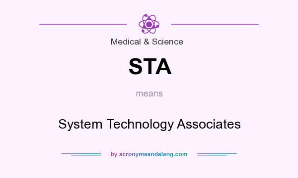 What does STA mean? It stands for System Technology Associates
