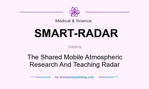 What does SMART-RADAR mean? It stands for The Shared Mobile Atmospheric Research And Teaching Radar
