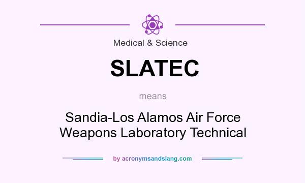 What does SLATEC mean? It stands for Sandia-Los Alamos Air Force Weapons Laboratory Technical