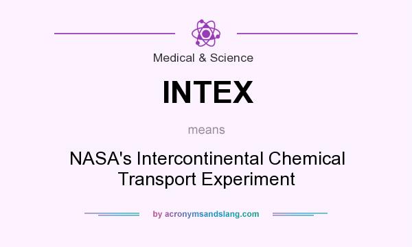 What does INTEX mean? It stands for NASA`s Intercontinental Chemical Transport Experiment