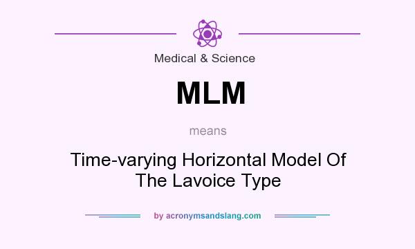 What does MLM mean? It stands for Time-varying Horizontal Model Of The Lavoice Type