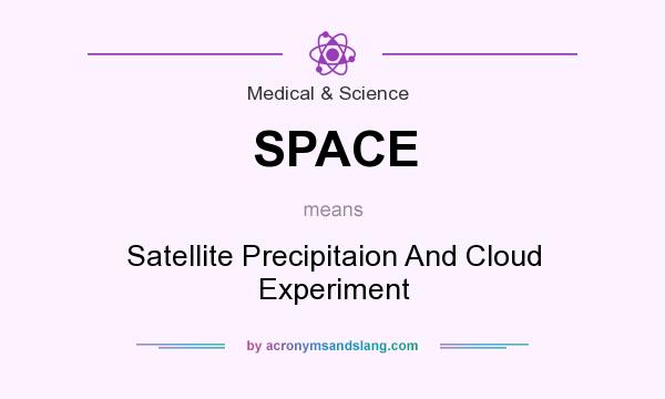 What does SPACE mean? It stands for Satellite Precipitaion And Cloud Experiment