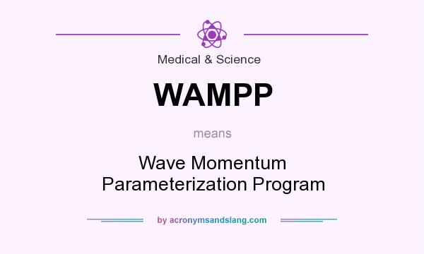 What does WAMPP mean? It stands for Wave Momentum Parameterization Program