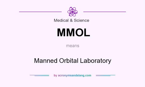 What does MMOL mean? It stands for Manned Orbital Laboratory