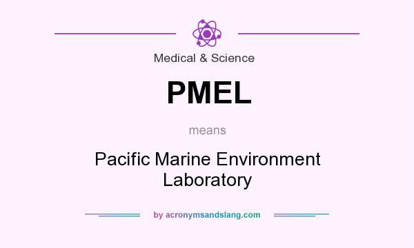 What does PMEL mean? It stands for Pacific Marine Environment Laboratory