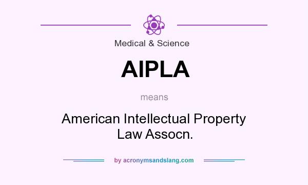What does AIPLA mean? It stands for American Intellectual Property Law Assocn.