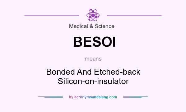 What does BESOI mean? It stands for Bonded And Etched-back Silicon-on-insulator