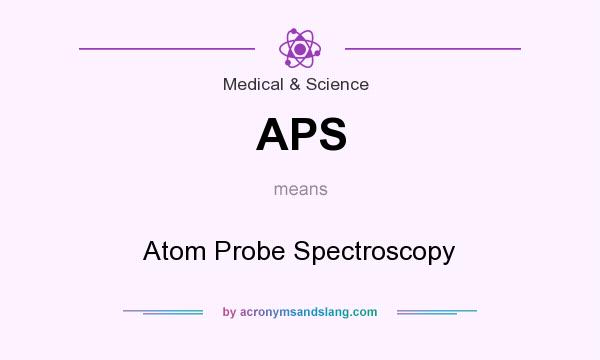 What does APS mean? It stands for Atom Probe Spectroscopy