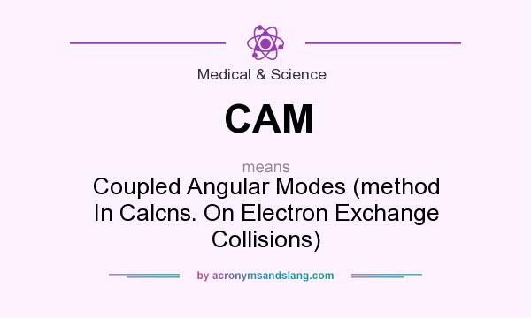 What does CAM mean? It stands for Coupled Angular Modes (method In Calcns. On Electron Exchange Collisions)