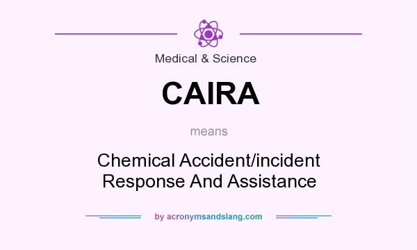 What does CAIRA mean? It stands for Chemical Accident/incident Response And Assistance