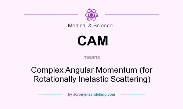 What does CAM mean? It stands for Complex Angular Momentum (for Rotationally Inelastic Scattering)