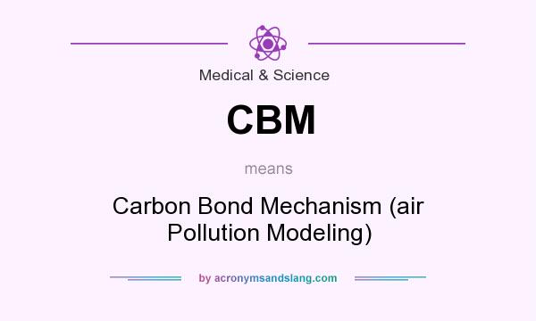 What does CBM mean? It stands for Carbon Bond Mechanism (air Pollution Modeling)