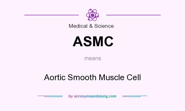 What does ASMC mean? It stands for Aortic Smooth Muscle Cell