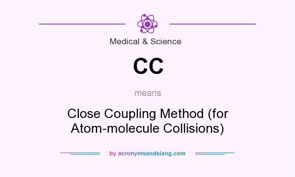 What does CC mean? It stands for Close Coupling Method (for Atom-molecule Collisions)