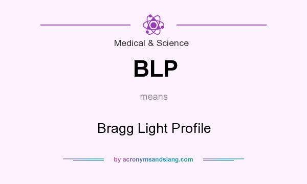 What does BLP mean? It stands for Bragg Light Profile