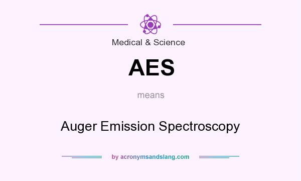 What does AES mean? It stands for Auger Emission Spectroscopy