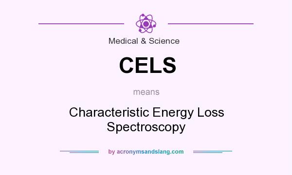 What does CELS mean? It stands for Characteristic Energy Loss Spectroscopy