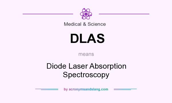 What does DLAS mean? It stands for Diode Laser Absorption Spectroscopy