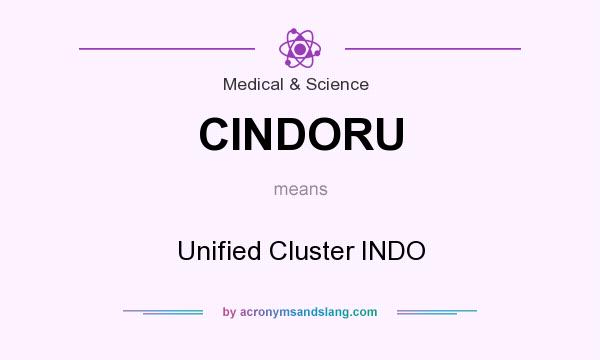 What does CINDORU mean? It stands for Unified Cluster INDO