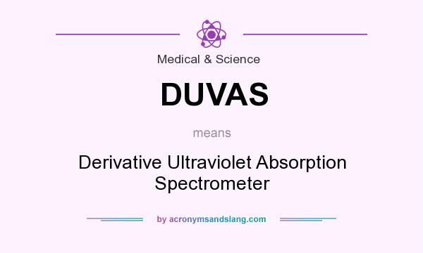 What does DUVAS mean? It stands for Derivative Ultraviolet Absorption Spectrometer