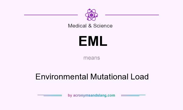 What does EML mean? It stands for Environmental Mutational Load