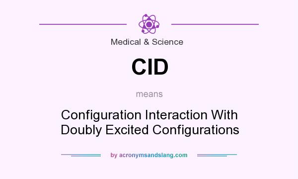 What does CID mean? It stands for Configuration Interaction With Doubly Excited Configurations