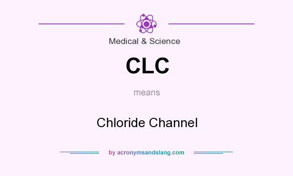 What does CLC mean? It stands for Chloride Channel