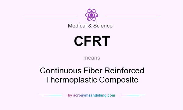 What does CFRT mean? It stands for Continuous Fiber Reinforced Thermoplastic Composite