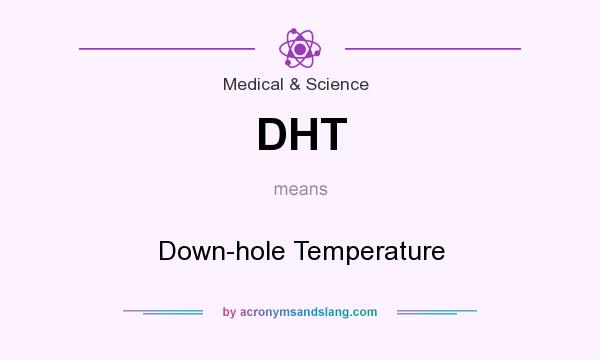 What does DHT mean? It stands for Down-hole Temperature