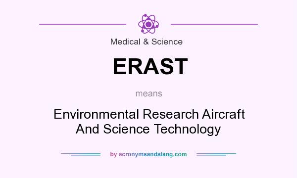 What does ERAST mean? It stands for Environmental Research Aircraft And Science Technology