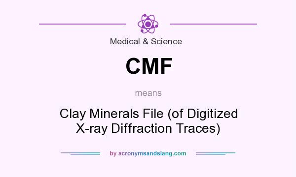 What does CMF mean? It stands for Clay Minerals File (of Digitized X-ray Diffraction Traces)