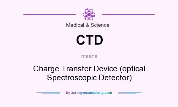What does CTD mean? It stands for Charge Transfer Device (optical Spectroscopic Detector)