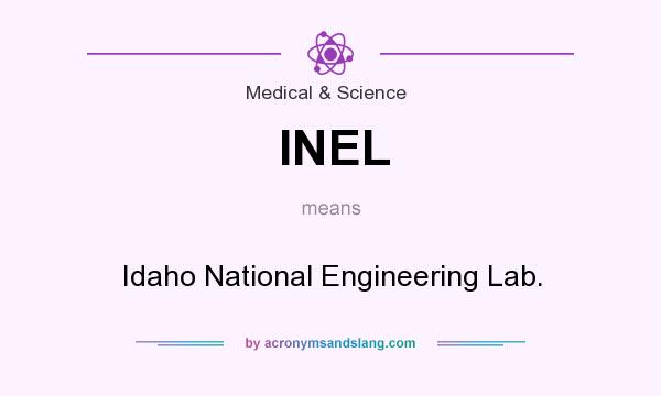 What does INEL mean? It stands for Idaho National Engineering Lab.