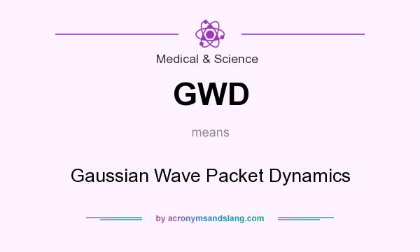 What does GWD mean? It stands for Gaussian Wave Packet Dynamics