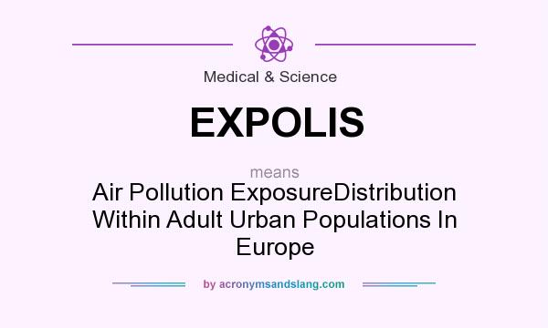 What does EXPOLIS mean? It stands for Air Pollution ExposureDistribution Within Adult Urban Populations In Europe