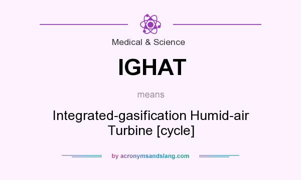 What does IGHAT mean? It stands for Integrated-gasification Humid-air Turbine [cycle]