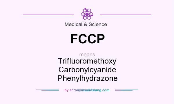 What does FCCP mean? It stands for Trifluoromethoxy Carbonylcyanide Phenylhydrazone