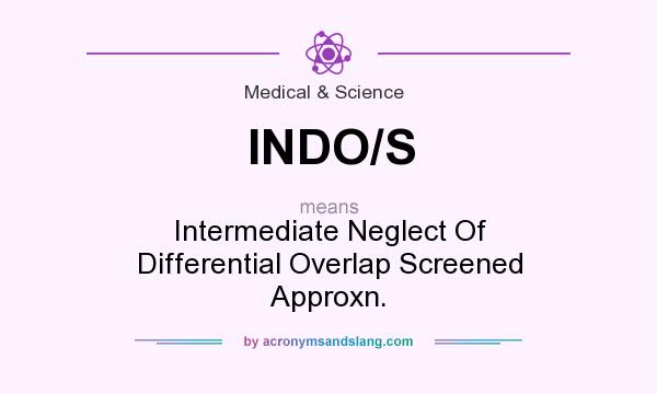 What does INDO/S mean? It stands for Intermediate Neglect Of Differential Overlap Screened Approxn.