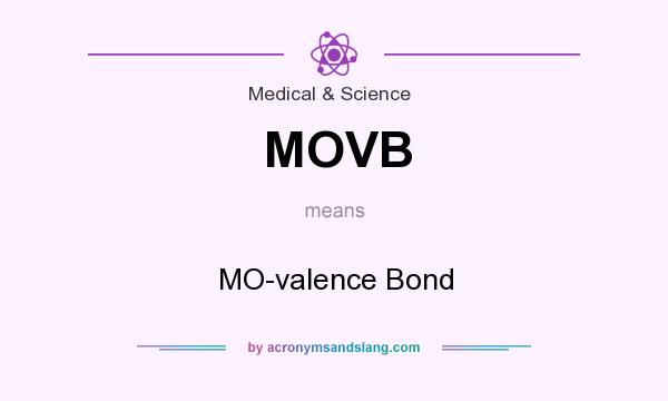 What does MOVB mean? It stands for MO-valence Bond