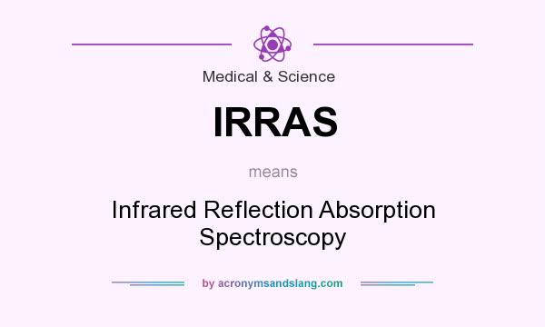 What does IRRAS mean? It stands for Infrared Reflection Absorption Spectroscopy