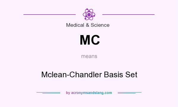 What does MC mean? It stands for Mclean-Chandler Basis Set